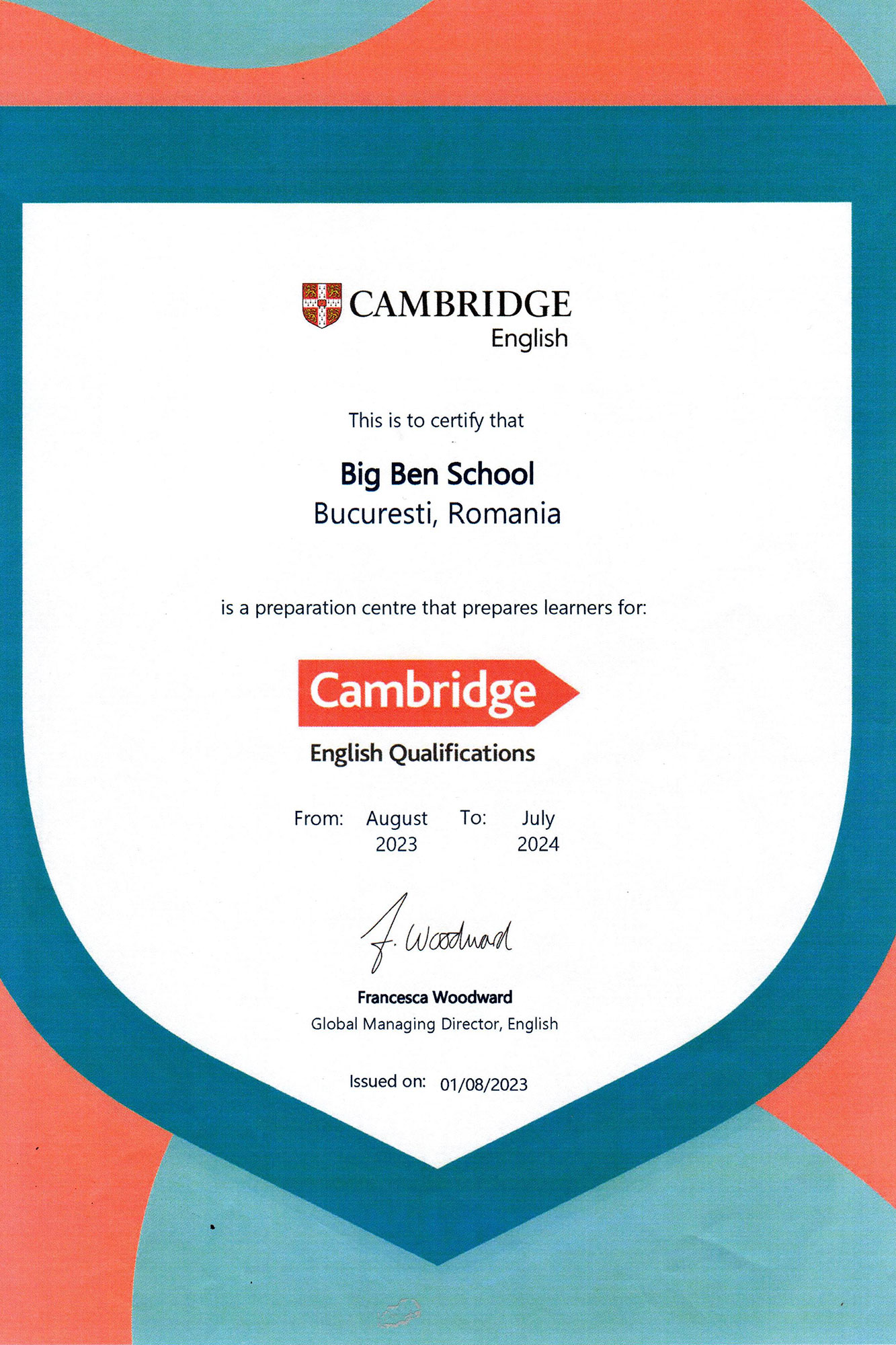Cambridge-poza